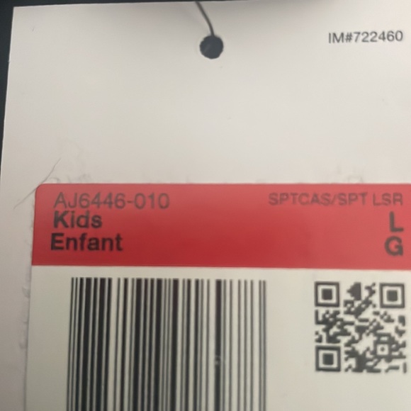 NWT kids large black pants NIKE - Picture 4 of 4